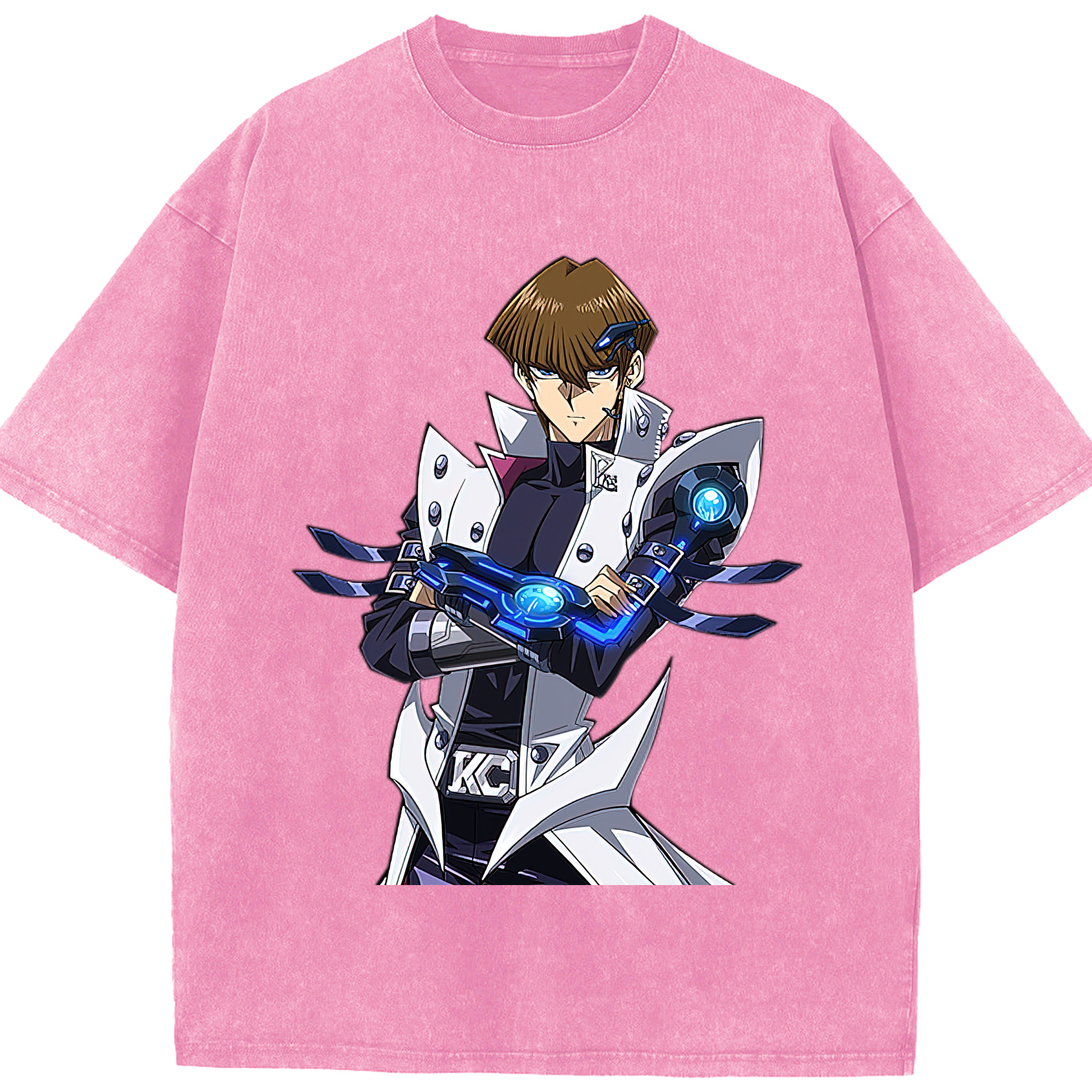 （画像用） 遊☆戯☆王 Yu-Gi-Oh! 綿100% ヴィンテージ風 半袖Tシャツ（フロントプリント）